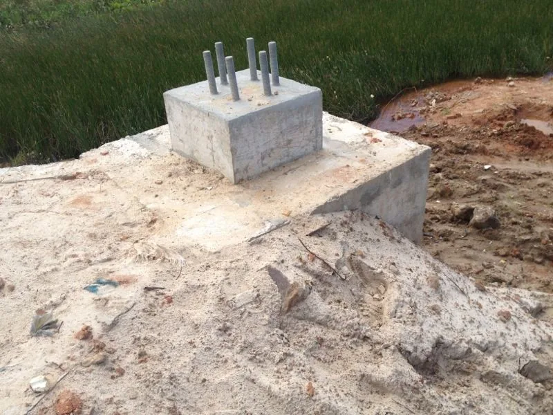 Fundação de torre