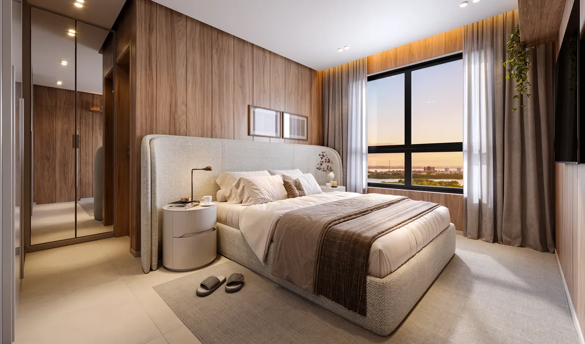 Suíte master · 132m²