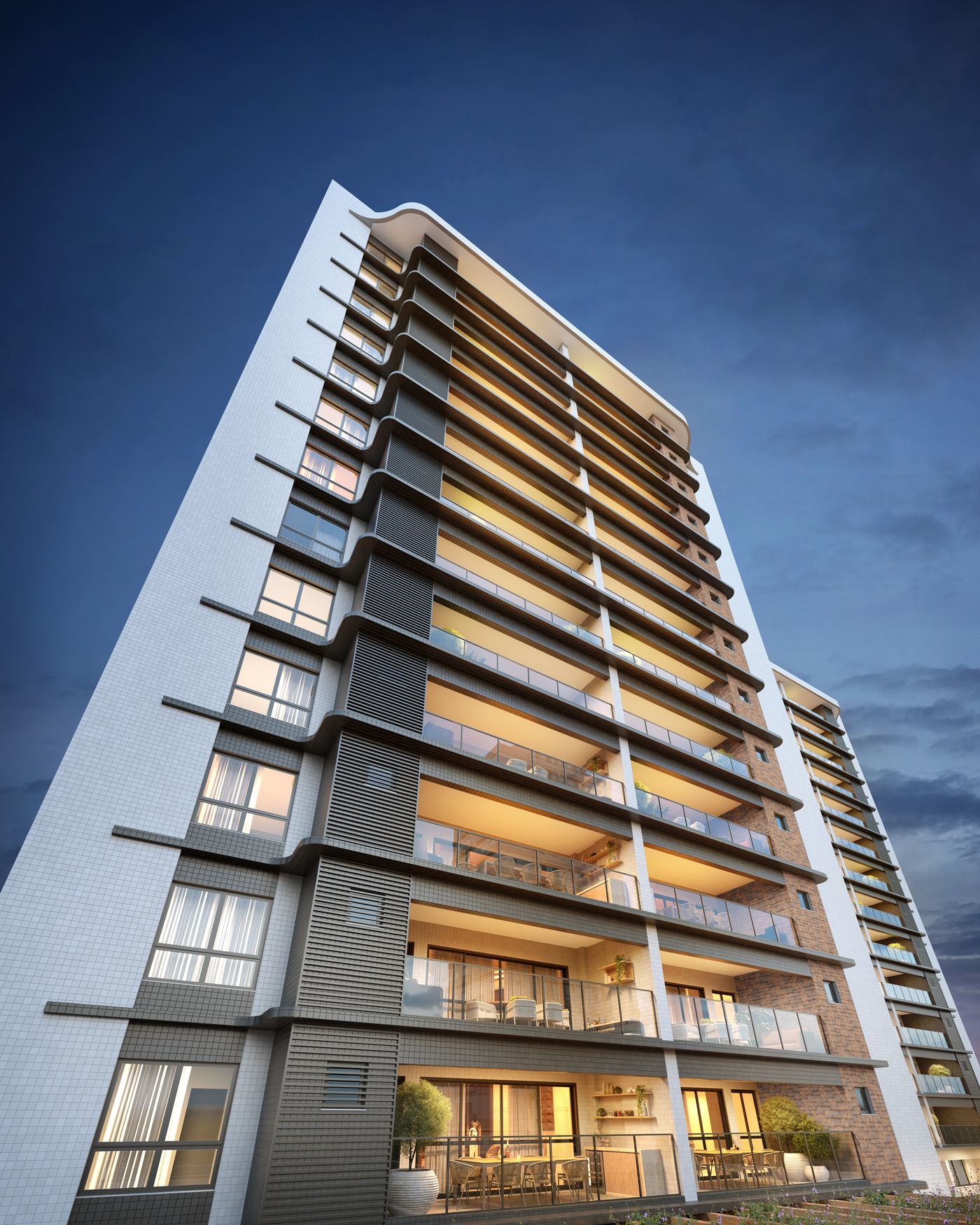 Fachada do Riviera Residence