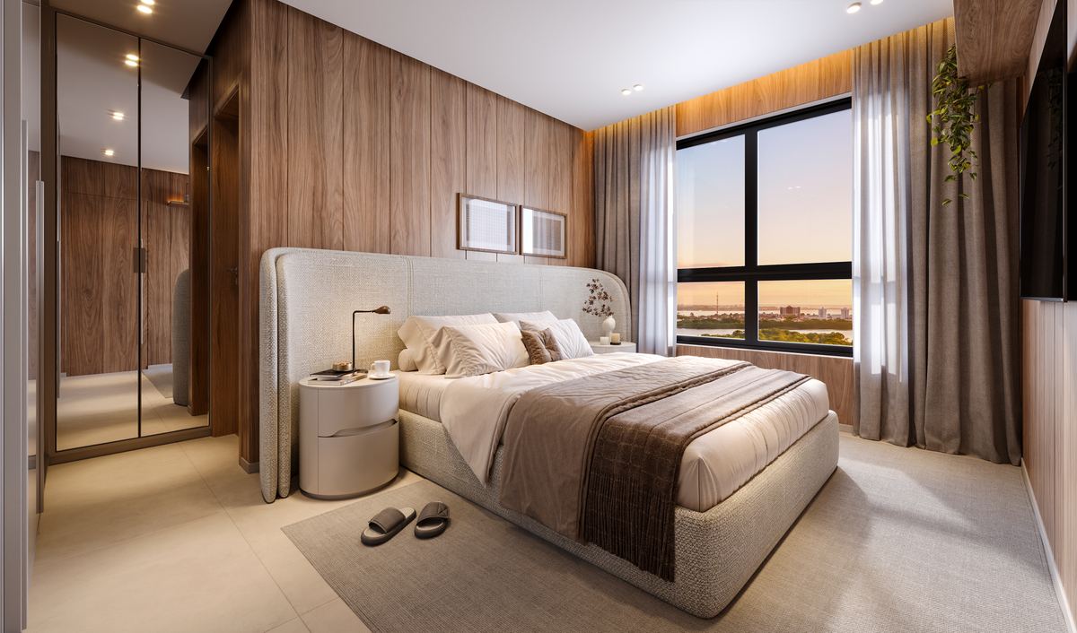 Suíte master · 132m²
